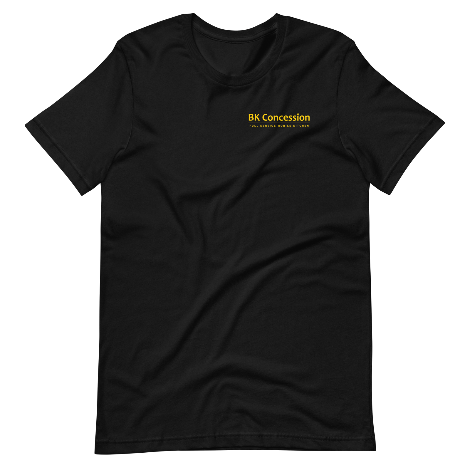 BK Concession staff t-shirt, front.
